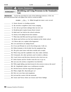 4 Using Pronouns - Gulfport School District