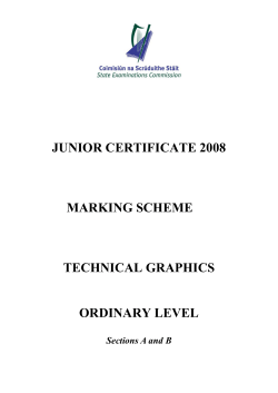 Marking Scheme