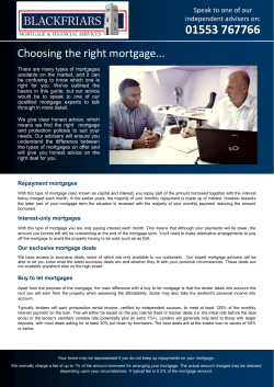 mortgage guide - blackfriarsmortgages
