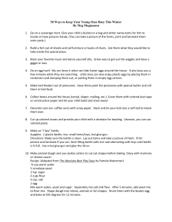 50 Ways to Keep Your Young Ones Busy This Winter By Meg