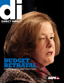 BUDGET BETRAYAL