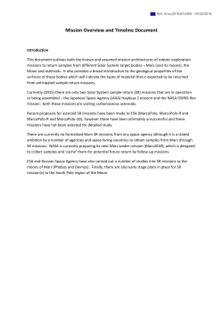 Mission Overview and Timeline Document - euro