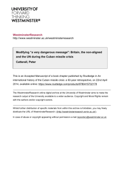 a very dangerous message": Britain, the non