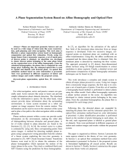 A Plane Segmentation System Based on Affine - DCA