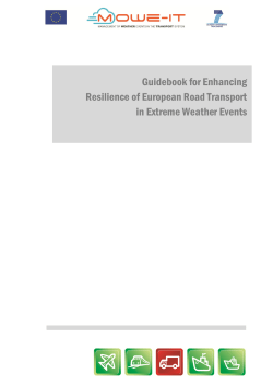Guidebook for Enhancing Resilience of European - mowe