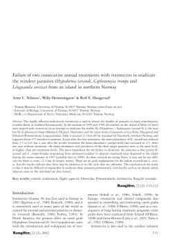 Failure of two consecutive annual treatments with ivermectin to