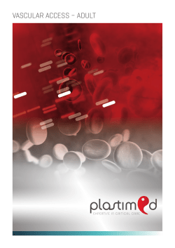 vascular access – adult