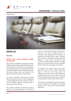 DIMENSIONS - February 2016