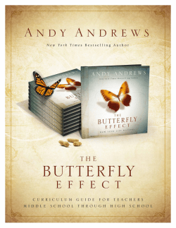 BUTTERFLY - Andy Andrews