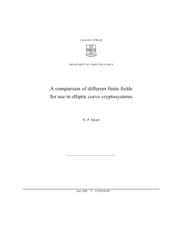 PDF, 163 Kbytes - Bristol CS