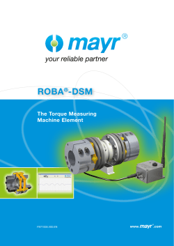ROBA&reg;-DSM