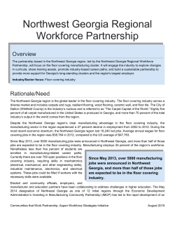 Northwest Georgia Regional Workforce Partnership
