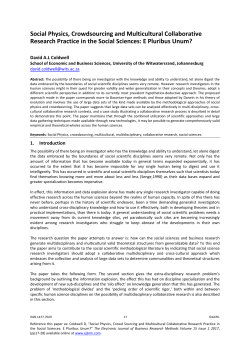 PDF (free) - Electronic Journal of Business Research