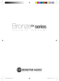 Bronze BX Manual