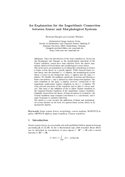An Explanation for the Logarithmic Connection between Linear and