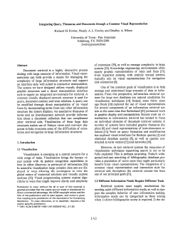 Integrating Query, Thesaurus, and Documents through a Common