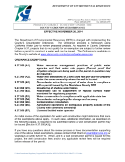 stanislaus county department of environmental resources