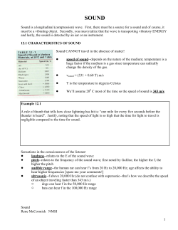 Handout 03 - NOTES