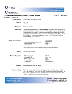 LITHIUM DIPHENYLPHOSPHIDE IN THF (LiDPP)