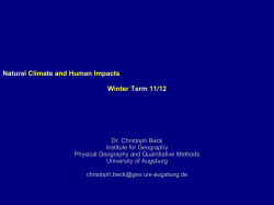 Solar and terrestrial radiation - Uni
