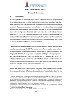 PART II: HISTORICAL SURVEY Chapter 2