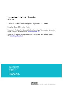 PDF - University of Westminster