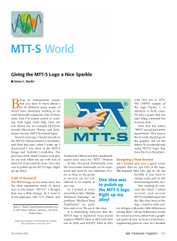 Giving the MTT-S Logo a Nice Sparkle
