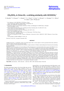 CH3OCH3 in Orion-KL: a striking similarity with HCOOCH3⋆