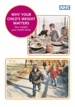 Why your child`s weight matters