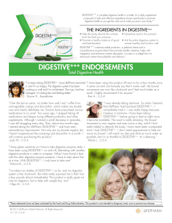 digestive endorsements - LifePharm Global Network