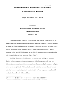 Financial Services Industries