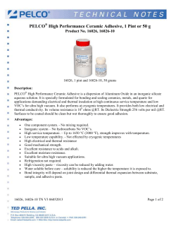 PELCO High Performance Ceramic Adhesive, 1 Pint or 50 g