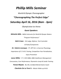 Phillip Mills Seminar