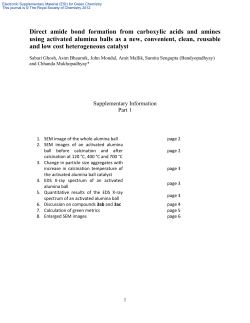 Supplementary information - Royal Society of Chemistry