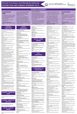2013 School Curriculum and Standards Authority Secondary