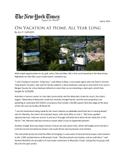 July 8, 2011 With ample opportunities to ski, golf, swim, hike and