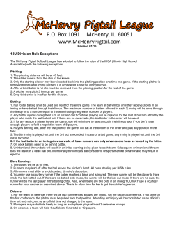 12U Division Rule Exceptions