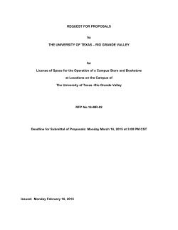 license of space for the operation of a campus store and bookstore