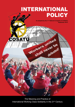 international policy