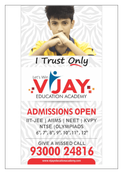 - Vijay Education Academy