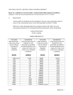 Rule 52 - Ventura County Air Pollution Control District