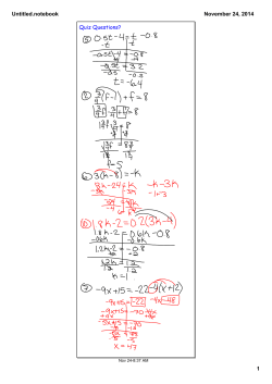 Untitled.notebook 1 November 24, 2014