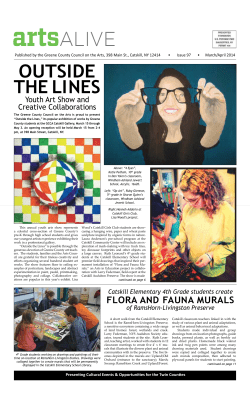 outside the lines - Greene County Council on the Arts