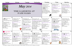 THE GARDENS AT FAIR OAKS