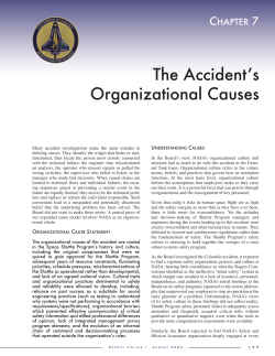 The Accident s Organizational Causes