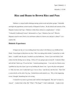 Rice and Beans to Brown Rice and Peas