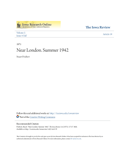 Near London. Summer 1942 - Iowa Research Online