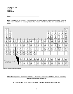 Exam 3 - University of San Diego Home Pages