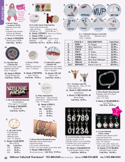 jewelr y - Midwest Volleyball Warehouse