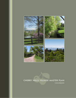 Cherry Hills Village Master Plan
